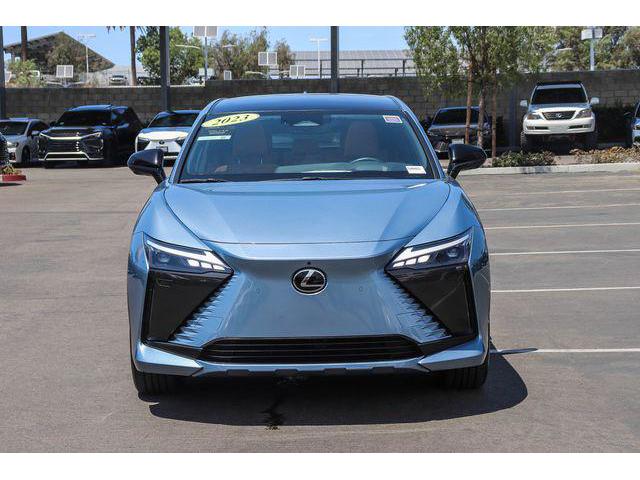Certified 2023 Lexus RZ Luxury with VIN JTJAAAAB9PA012558 for sale in Riverside, CA
